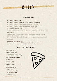 Menu / carte de Bites à Palermo