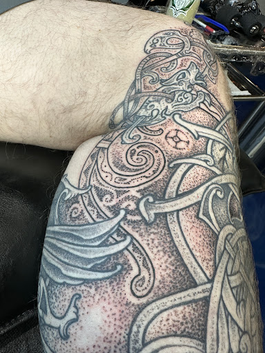 Explore knight tattoo ideas, creative tattoo ideas in Midvale, available at Aloha Tattoos - Award-Winning Utah Ink