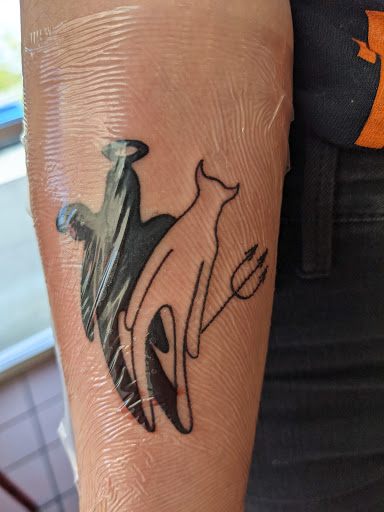 Explore foot tattoo cover up ideas, creative tattoo ideas in Mount Juliet, available at Division Street Tattoo Company