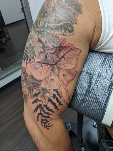 Explore tattoo back ideas, creative tattoo ideas in Kent, available at South Water Studios