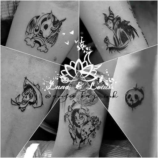 Explore simple spine tattoo ideas, creative tattoo ideas in Casper, available at Luna & Lotus Amethyst Ink Angie Kay