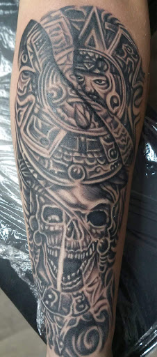 Explore life line tattoo ideas, creative tattoo ideas in Dixon, available at Ink on the left