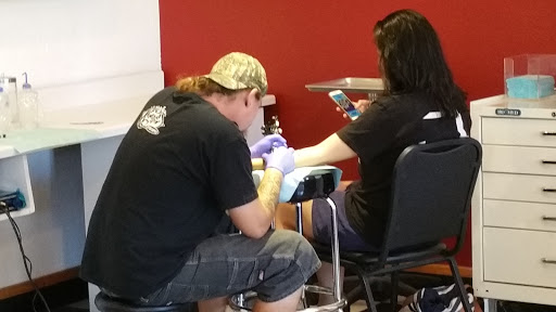 Explore unconditional love symbol tattoo ideas, creative tattoo ideas in Richmond, available at Redwoods Wild Side Tattoo