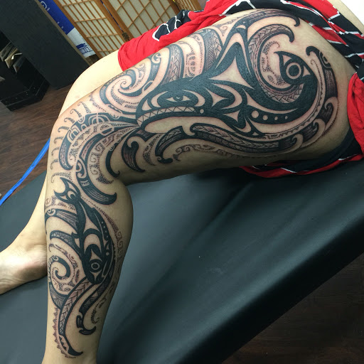 Find spinal cord tattoos ideas for your next unique tattoo in Hilo at Native Flesh Tattoo