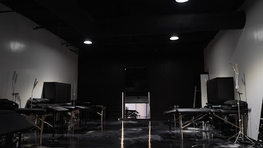 Explore skydiving tattoo ideas, creative tattoo ideas in Dallas, available at Eden Body Art Studios