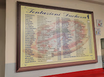 Pizzeria Duchessa à Asti carte