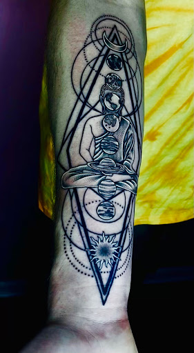 Explore wolf pack tattoo ideas, creative tattoo ideas in Keyport, available at Taboo Tattoos