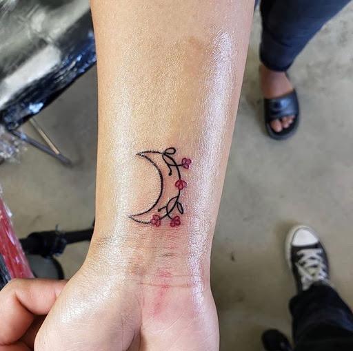 Explore small plant tattoo ideas, creative tattoo ideas in San Diego, available at Ink Mindset Studios