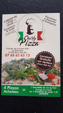 PIZZA CHARLY à Bouc-Bel-Air carte