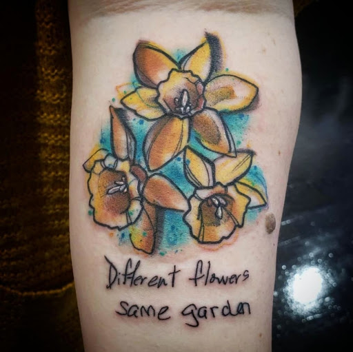 Explore tattoo ideas for mens thigh, creative tattoo ideas in Snohomish, available at Unknown Tattoo Co.