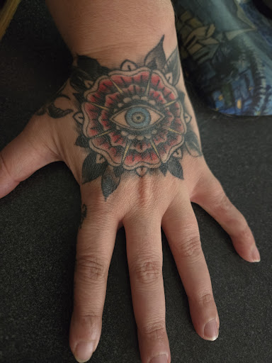Explore catfish tattoo ideas, creative tattoo ideas in Waynesboro, available at Vice City Tattoo
