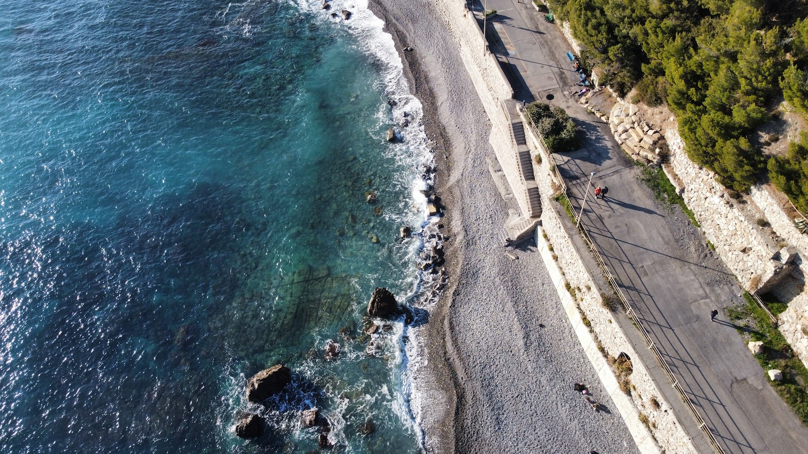 Foto von Galeazza Beach mit lange, gerade küste
