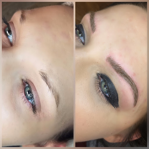 Explore sunscreen tattoo ideas, creative tattoo ideas in Peoria Heights, available at BeautiFULL Brows By Jen Microblading - Permanent Makeup Wild Honey Beauty Studio