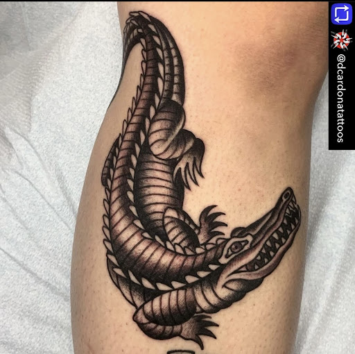 Explore lady and the tramp tattoo ideas, creative tattoo ideas in Miami, available at Sunset Tattoo Parlour