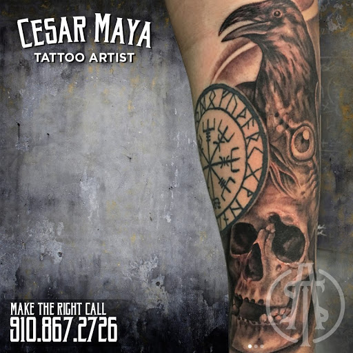 Explore silence of the lambs tattoo ideas, creative tattoo ideas in Fayetteville, available at American Tattoo Society of Fayetteville