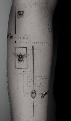 Explore pcos tattoo ideas, creative tattoo ideas in Los Angeles, available at Malaka Tattoo Collective