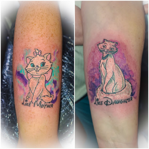 Explore chest filler tattoo ideas, creative tattoo ideas in Logansport, available at Fatt Matts Tatts