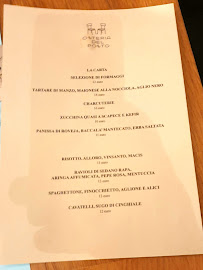 Menu / carte de Osteria del Posto à Chiugiana-La Commenda