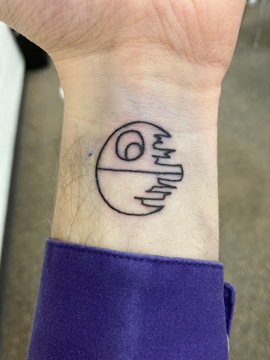 Explore car guy tattoo ideas, creative tattoo ideas in Utica, available at Big Top Tattoo