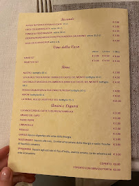 Restaurant Trattoria Pugliese à Gioia del Colle (la carte)