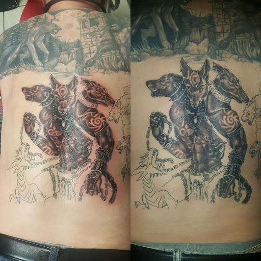 Explore digimon tattoo ideas, creative tattoo ideas in Hillsboro, available at MOO MANU TATTOO