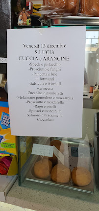 Menu du Bar Forever Lab à Vimercate