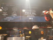 Pizzeria Pizza val à Carcassonne (le menu)