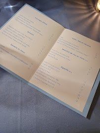 Restaurant La Méditerranée à Paris menu