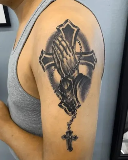 Explore men's bible verse tattoo ideas, creative tattoo ideas in Los Angeles, available at Oaxaca Ink tattoo shop