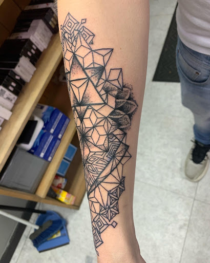 Explore capricorn tattoo ideas for men, creative tattoo ideas in Hudson Falls, available at ALTERED ADDICTION TATTOOS