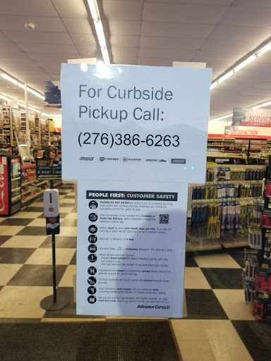 Auto Parts Store «Advance Auto Parts», reviews and photos, 1121 E Stone Dr, Kingsport, TN 37660, USA