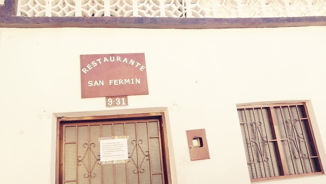 Restaurante San Fermín