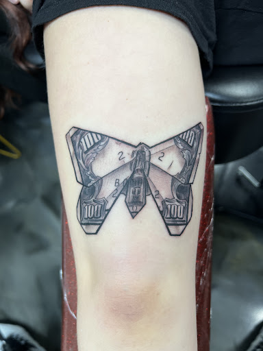 Explore b tattoo ideas, creative tattoo ideas in Jessup, available at Savage Ink Tattoo Studio