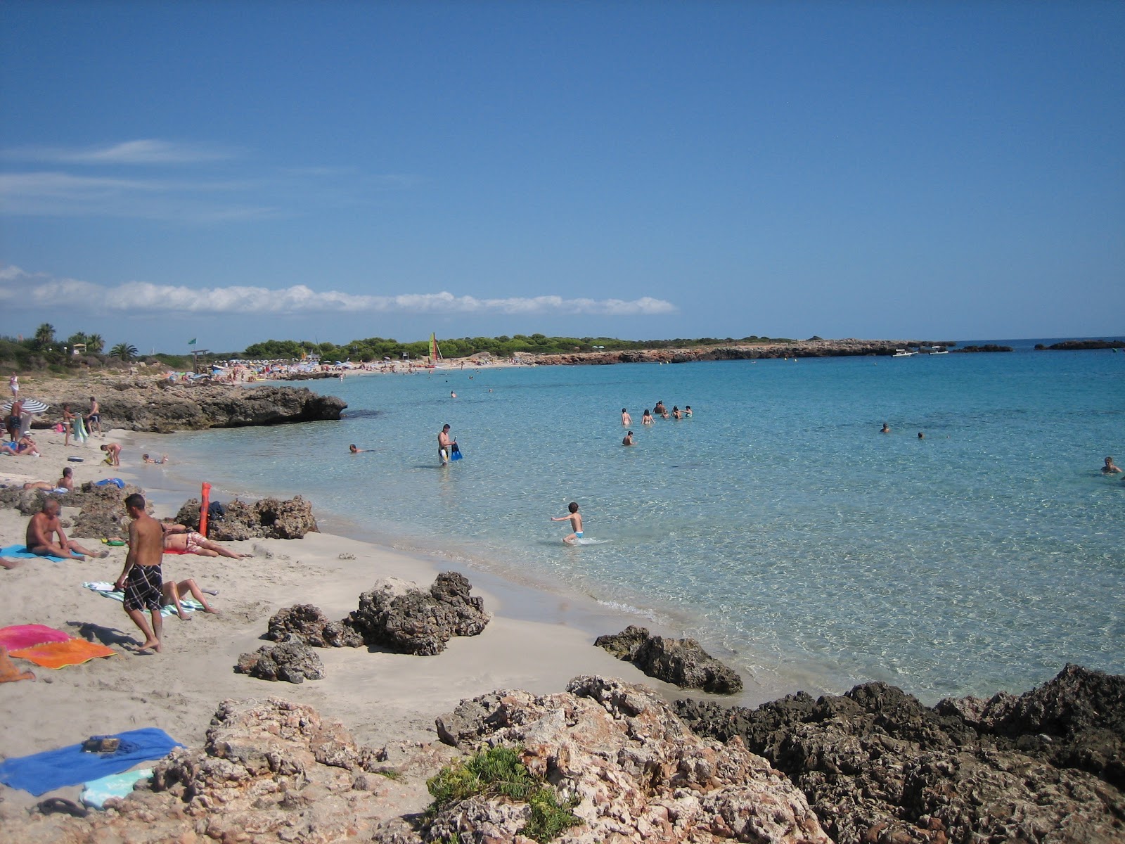 Photo of Cala Son Xoriguer with bright fine sand surface