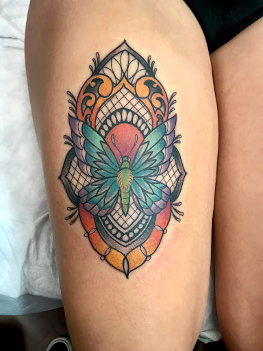 Explore bear tattoo ideas for guys, creative tattoo ideas in Modesto, available at Inkwell Tattoo