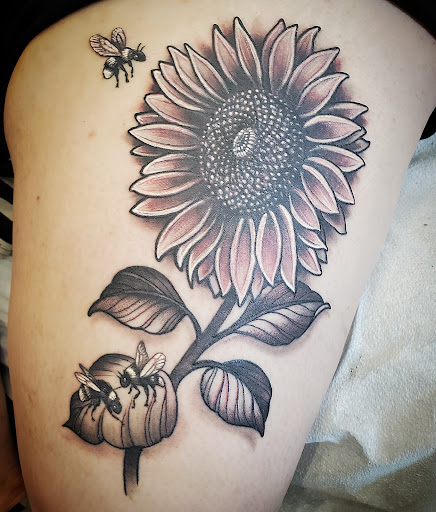 Explore ar 15 tattoo ideas, creative tattoo ideas in Cranford, available at Lost & Found Tattoo Studio