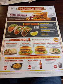 Old Wild West à Martignacco menu