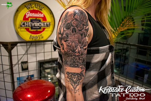 Explore small flash tattoo ideas, creative tattoo ideas in Salisbury, available at Keepsake Custom Tattoo & Body Piercing Laser Tattoo Removal