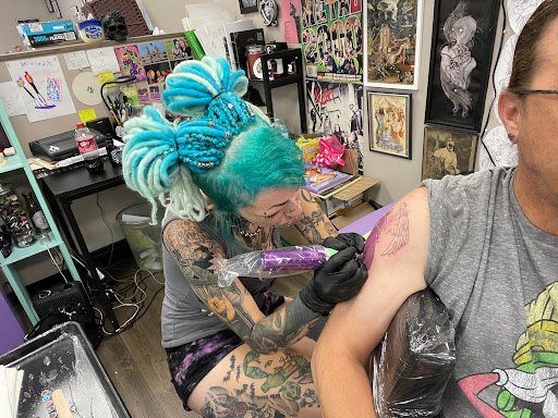 Explore cover up tattoo ideas back, creative tattoo ideas in Virginia Beach, available at Whiskey River Tattoo