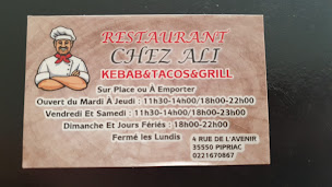 Photo n°15 de Restaurant chez ali à Pipriac ()