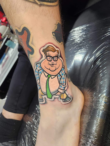 Explore pistol tattoo ideas, creative tattoo ideas in Topeka, available at Olympus Ink Tattoo