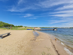 Foto di Strand am Pegelturm con una costa dritta