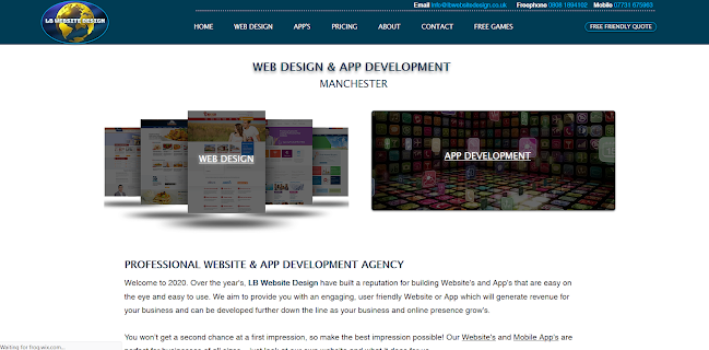 LB Website Design - Website designer
