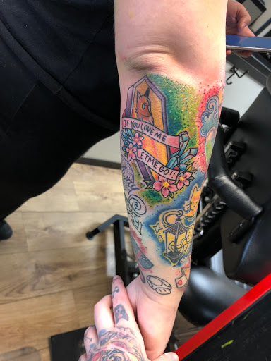 Explore symbolic family tattoo ideas, creative tattoo ideas in Jefferson, available at Slammin Ink Tattoo