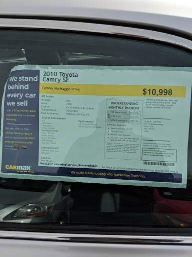 Used Car Dealer «CarMax», reviews and photos, 6768 Siegen Ln, Baton Rouge, LA 70809, USA