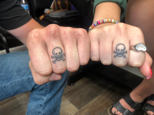 Explore 2 initial tattoo ideas, creative tattoo ideas in Williamsburg, available at Relentless Ink