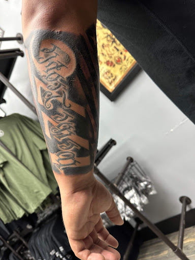 Explore small face tattoo ideas, creative tattoo ideas in El Paso, available at American Tattoo Society of Ft Bliss