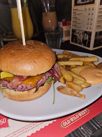 Hamburger du Restaurant de grillades à l'américaine Old Wild West à Torcy - n°16