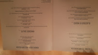 Menu / carte de Erks Stube à Würzburg