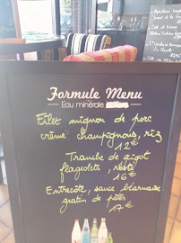 Menu du L'Ardoise à Villeneuve-d'Ascq